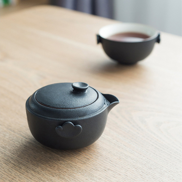 2 in 1 Ceramic teapot cup set -120ml:圖片 8