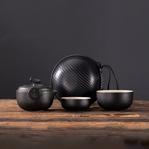 Colorful Portable Ceramic teapot cup set:圖片 9