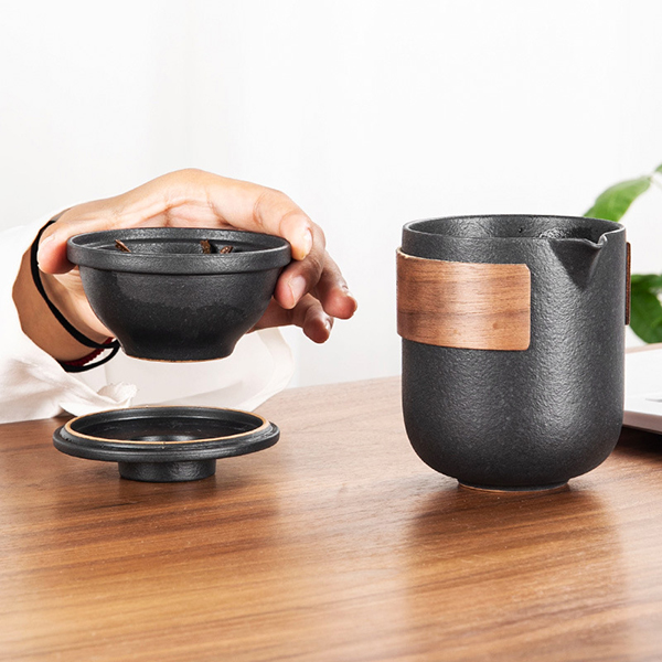 Japanese Style Portable 4pc tea set:圖片 5