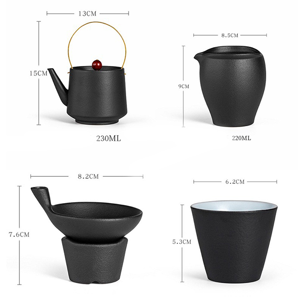 Luxury Japanese Style Teaport Set(4pcs):圖片 9