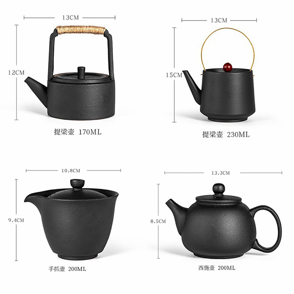 Luxury Japanese Style Teaport Set(4pcs):圖片 10