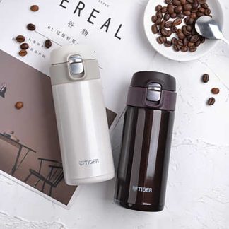 TIGER-Ultra Light Flip Cap Stainless Steel Thermal Bottle 360ml MMJ
