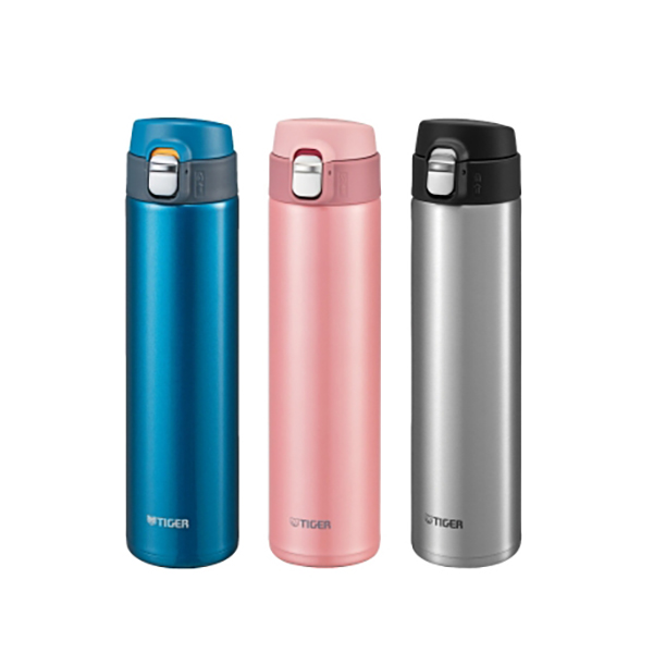 TIGER-Ultra Light Flip Cap Stainless Steel Thermal Bottle 600ml MMJ