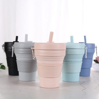 Morandi collapsable cup-473ml