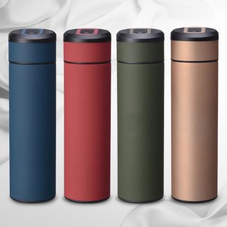 Korean style Flask with tea leaf tray-390ML