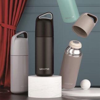 Stylish stainless-steel flask with cup-500ml